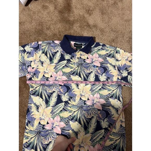 Hyatt Regency Maui IZOD Club Floral Hawaiian Polo - Picture 11 of 11
